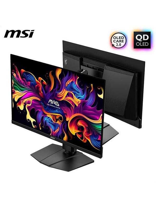 Монитор MSI MAG 271QPX QD-OLED 240Hz Перфектен!