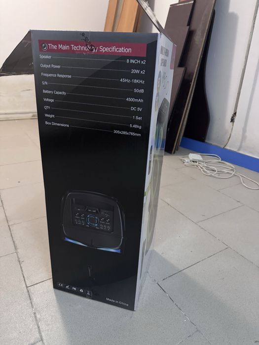 Колонка с микрофоном