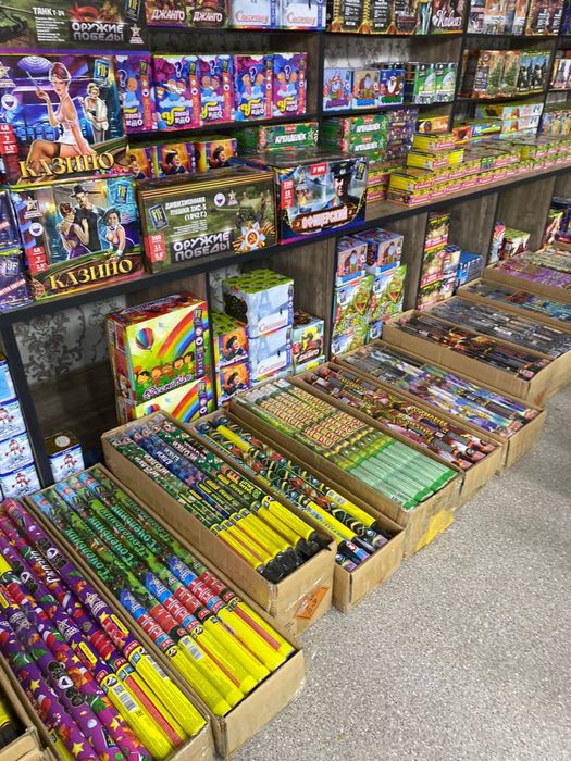 Салюты пиротехники