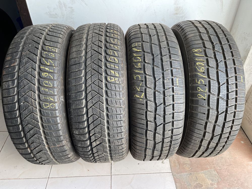 225 60 18 anvelope de iarna Continental&Pirelli ca noi 7,5mm