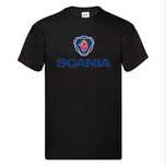 Tricou Scania Trucks idee cadou pasionati/soferi TIR negru
