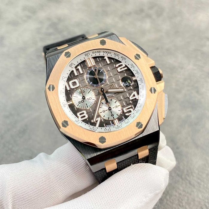 Ceas automat pentru bărbați AP Royal Oak Offshore Chronograph 26405