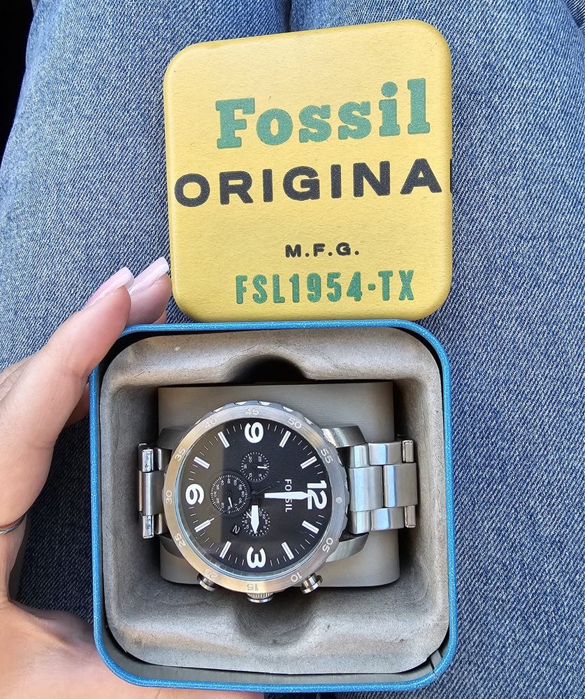 Ceas Fossil 47 mm nou cu eticheta