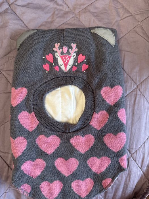 Шапки на девочку 5-8 лет