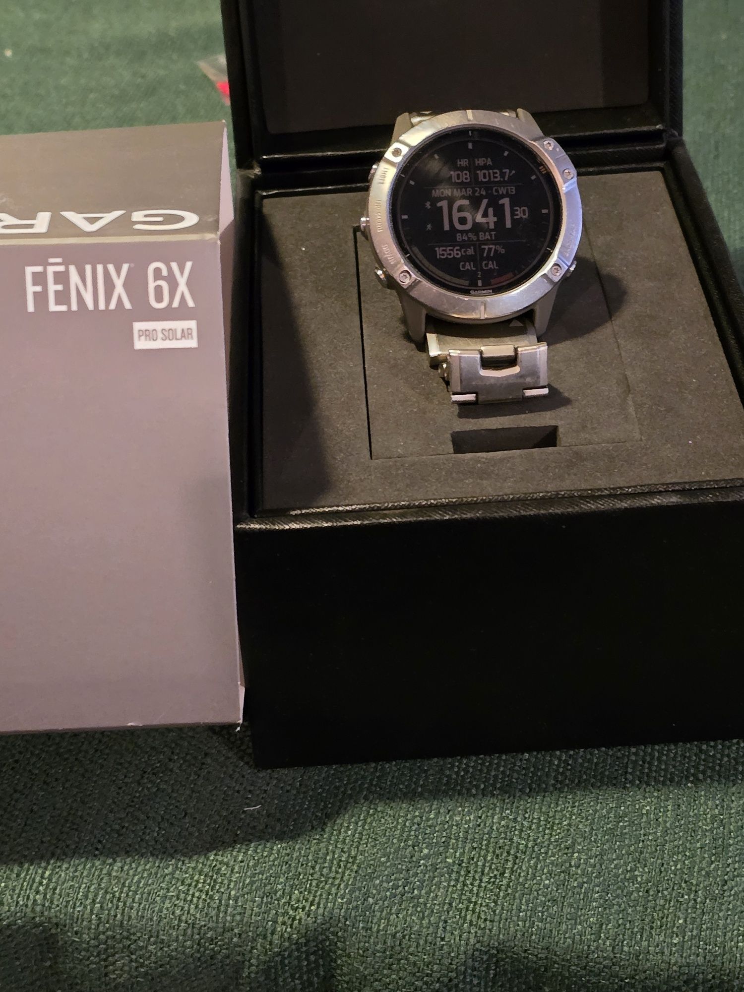 Garmin Fenix 6x Pro Solar titanium