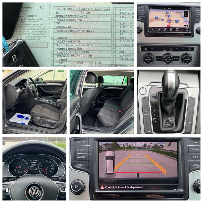 Volkswagen Passat B8 An2017 ~ NOU ADUS ~Full Led ~ Navigatie ~ Camera