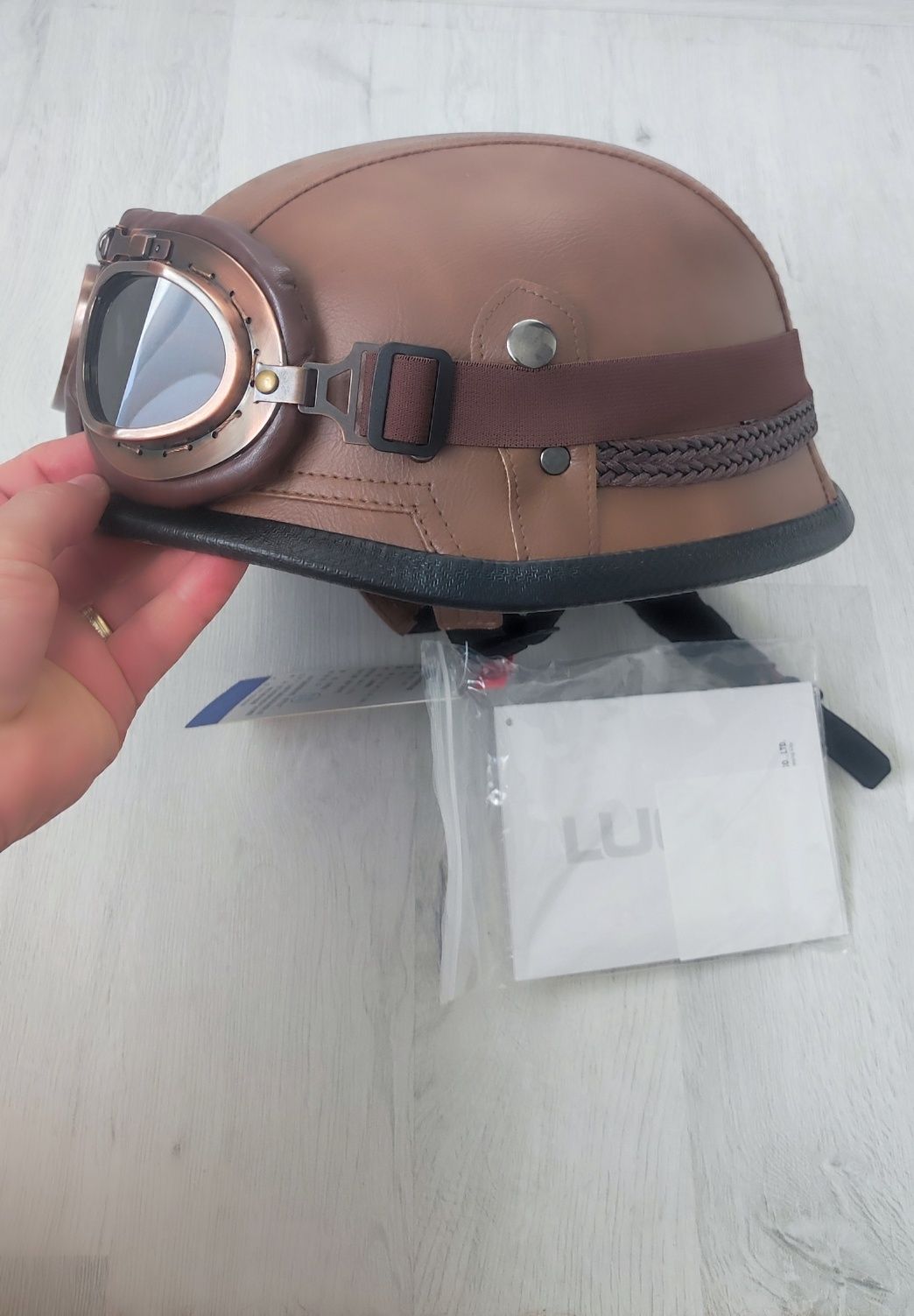 Casca moto half cap 2 modele,german style si basebal cap