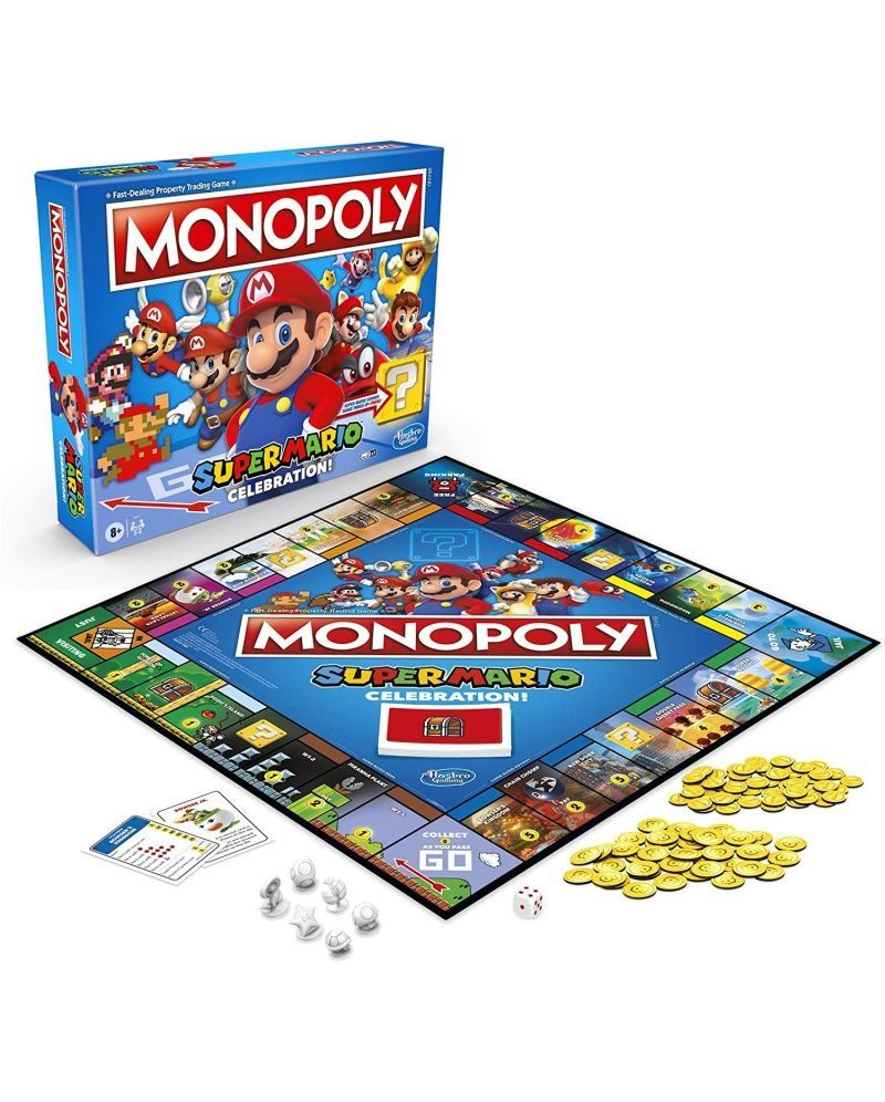 Настолна игра монопол Супер Марио Monopoly Super Mario Celebration