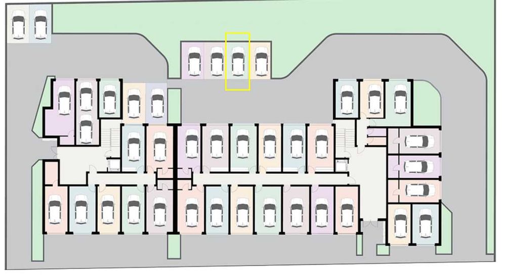 Паркомясто в ж.к. Малинова долина