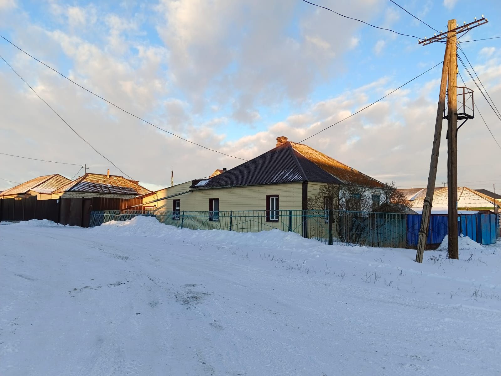 Частный дом, половину дома