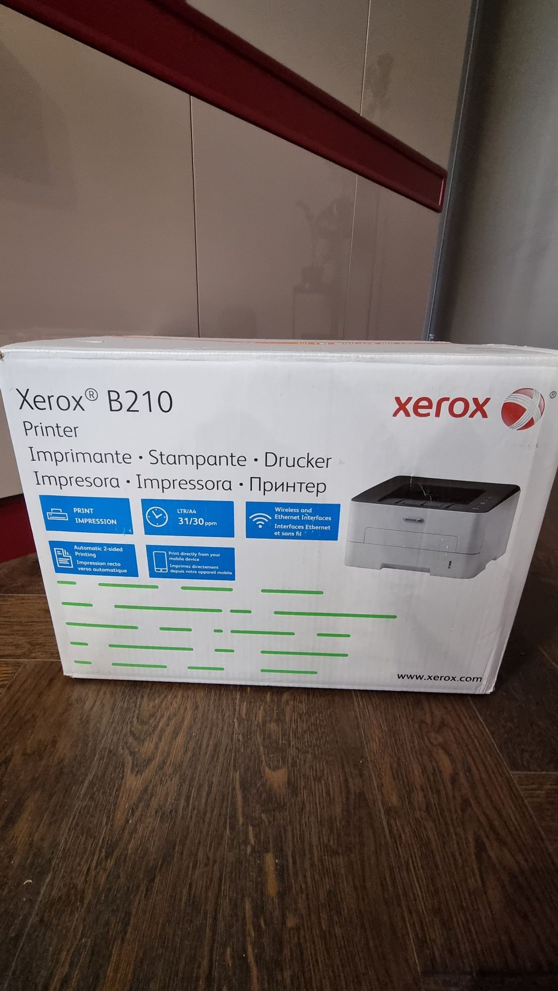 Принтер ч/б Xerox B210 новый