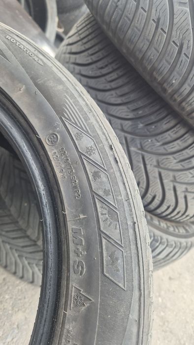 225 50 17 4бр зимни гуми дот 22 23  без лепенки 5мм и 4мм граифер