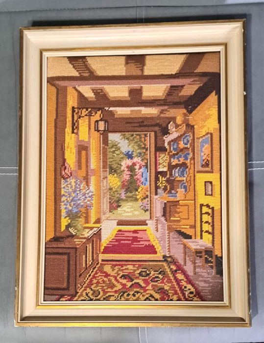 Стар гоблен с рамка