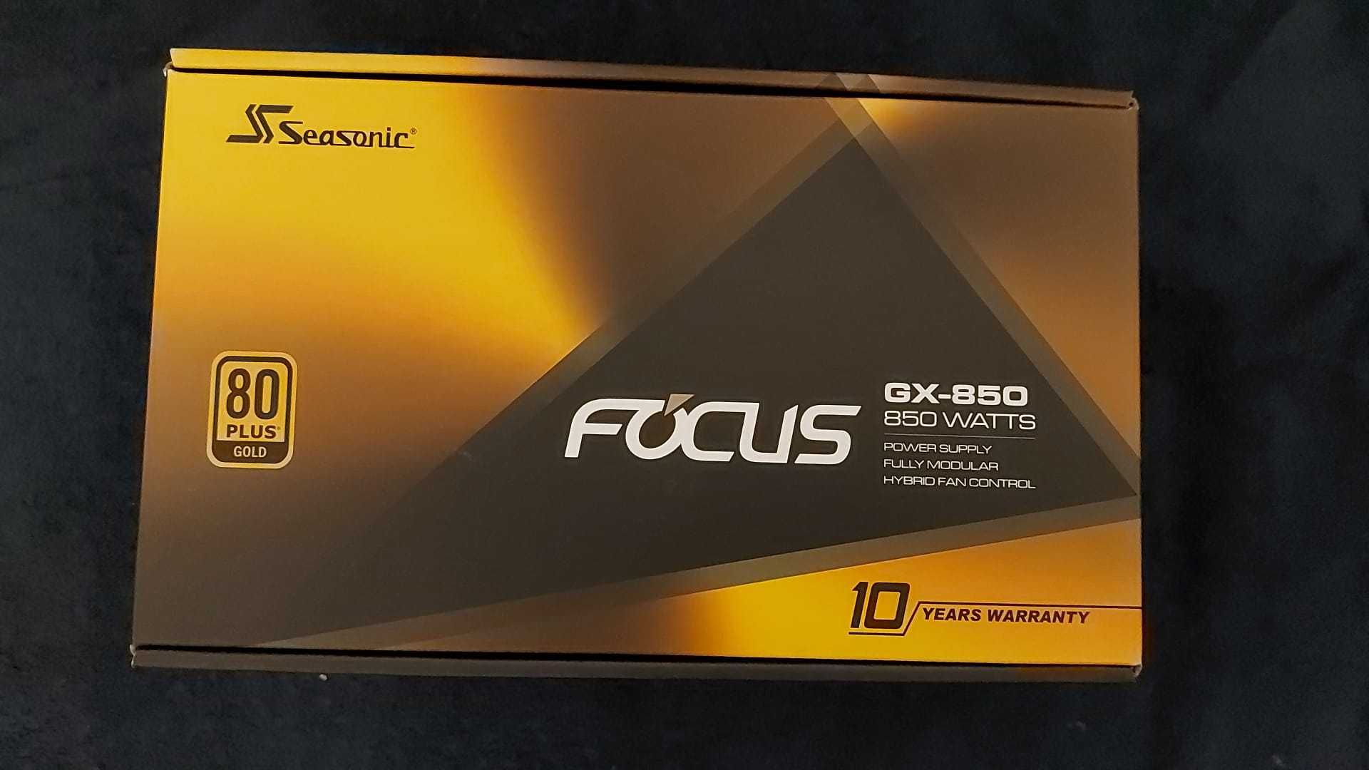 Sursa Seasonic 850W, FOCUS GX Series, 80 PLUS Gold, Full Modulara