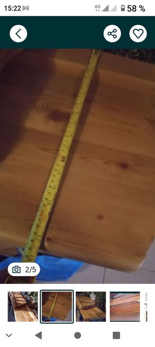 Vând blat lemn masiv