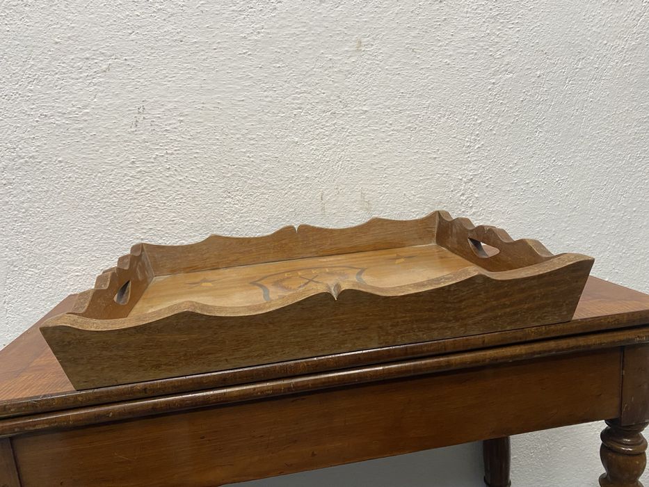Френски ловен поднос от дъб