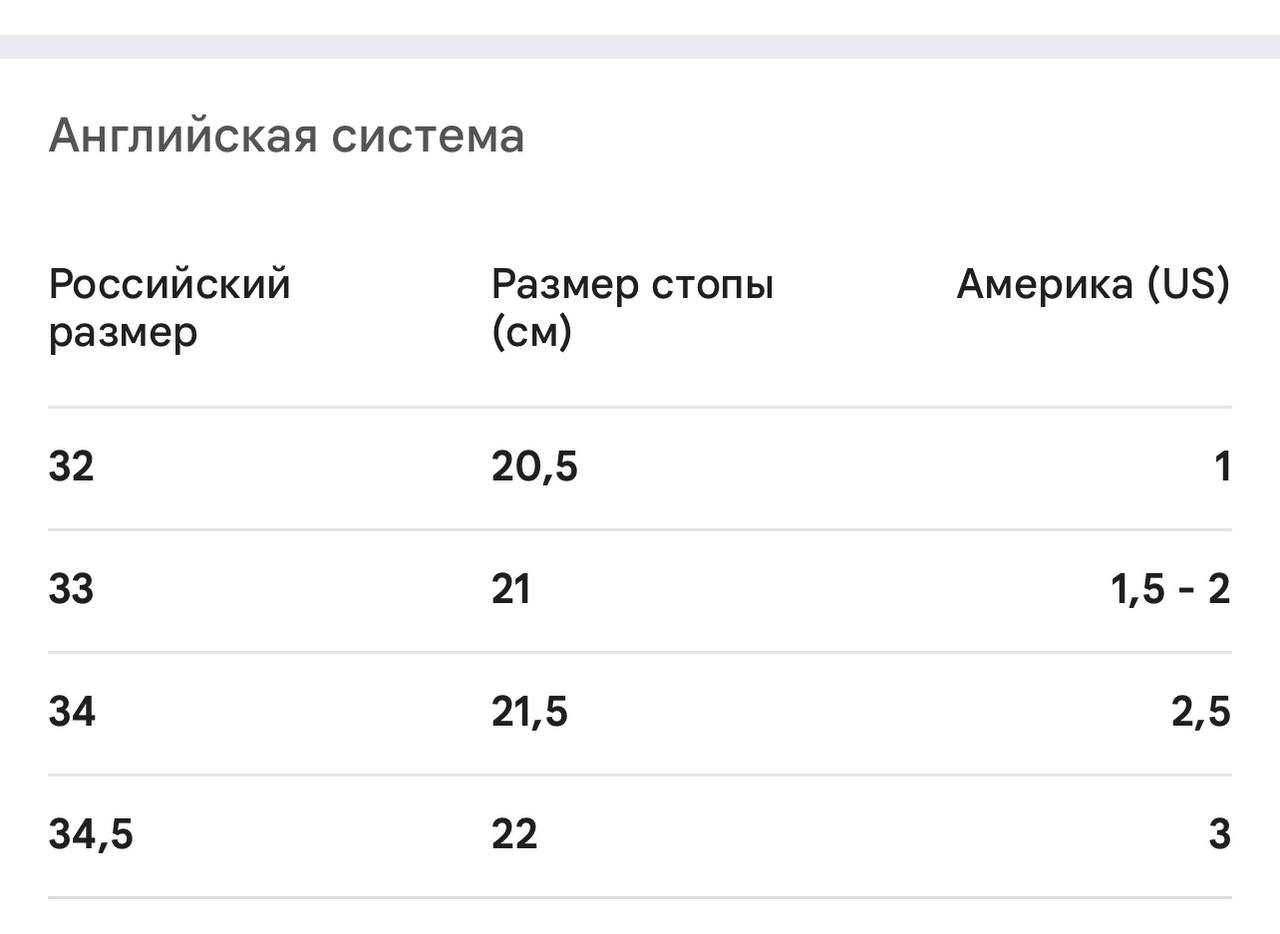 обувь для девочки новая