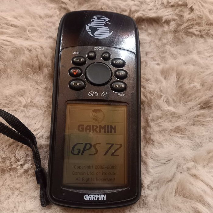Garmin GPS 72 навигация