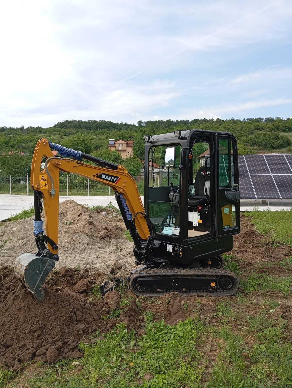 Sapaturi miniexcavator