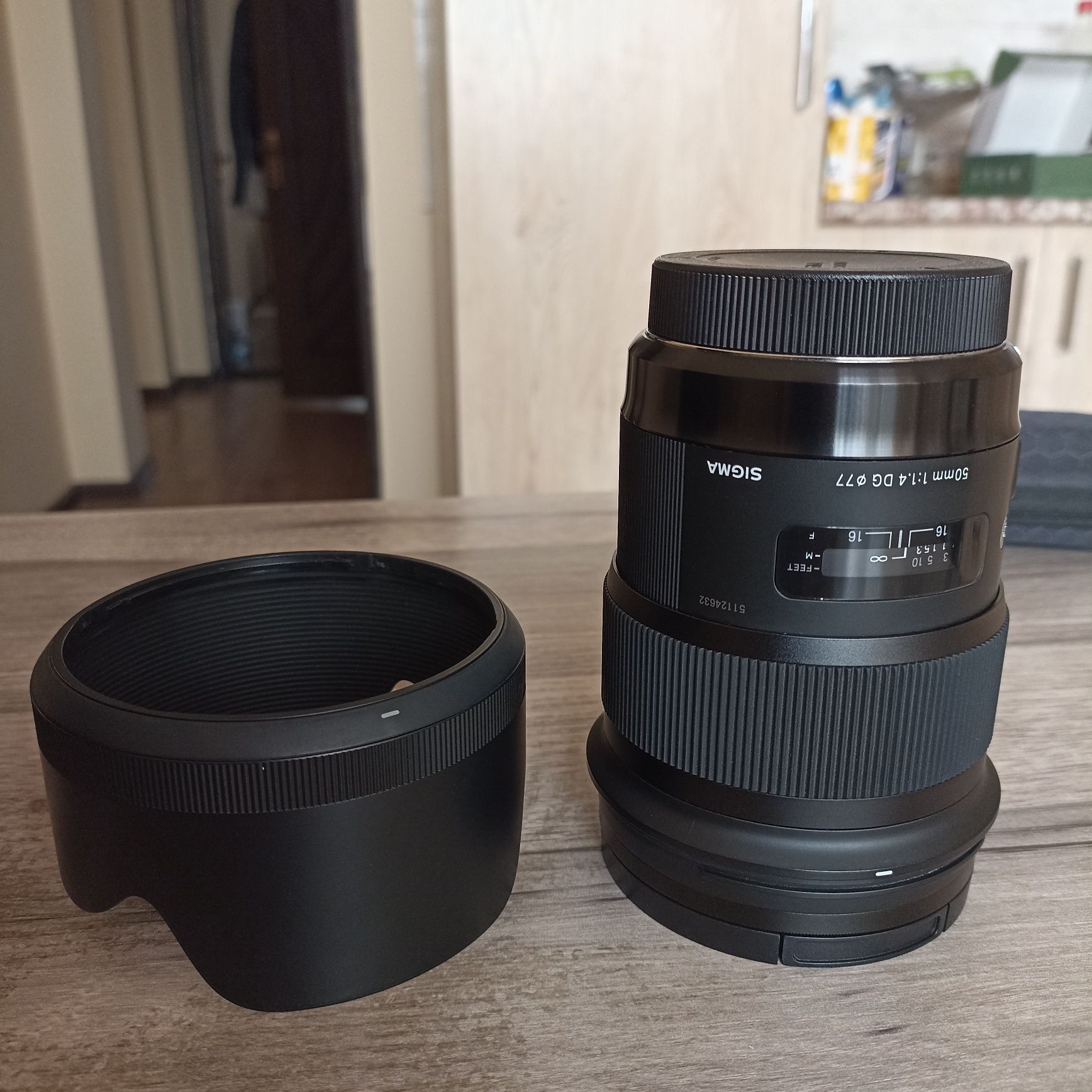 Объектив Sigma 50 mm f/1.4 DG HSM  ART