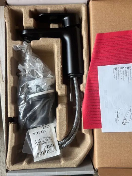 Baterie lavoar hansgrohe culoarea neagra