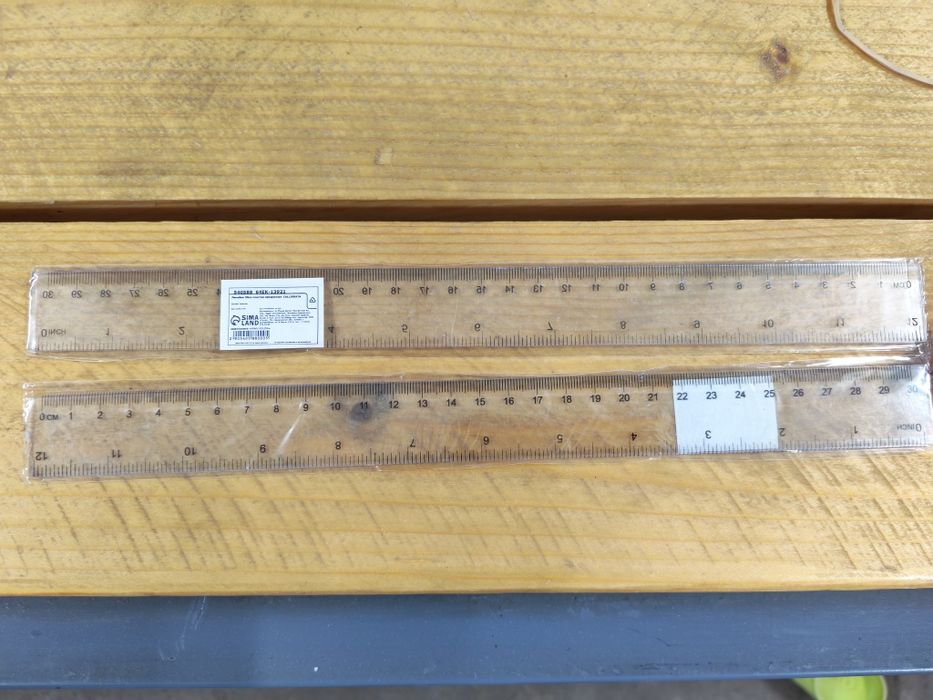 Ленейка пластиковые