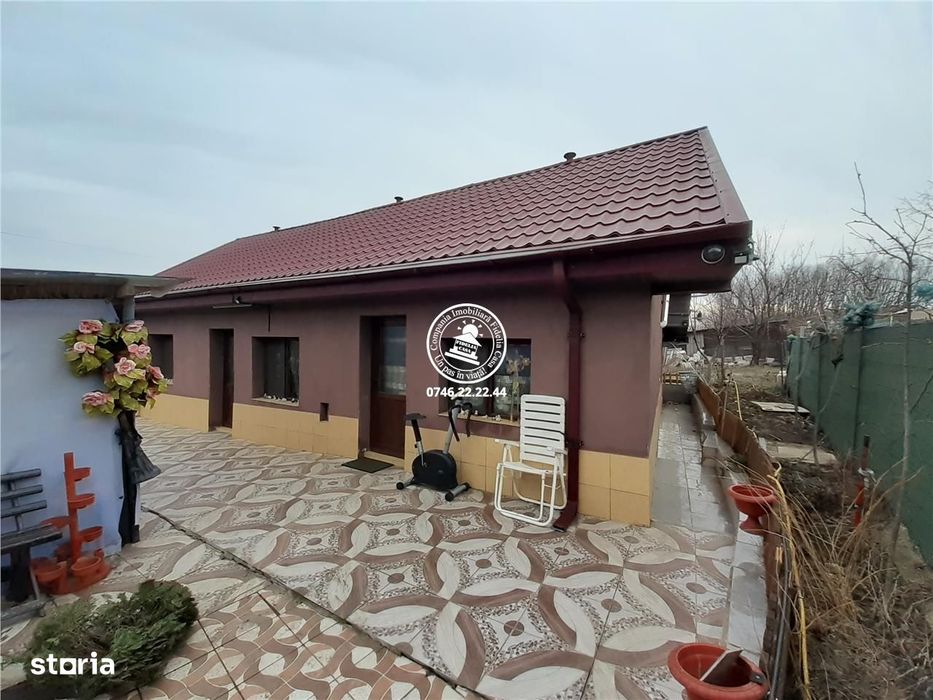 Casa de vanzare in Aroneanu , parter ,130mp utili +anexe , teren 900mp