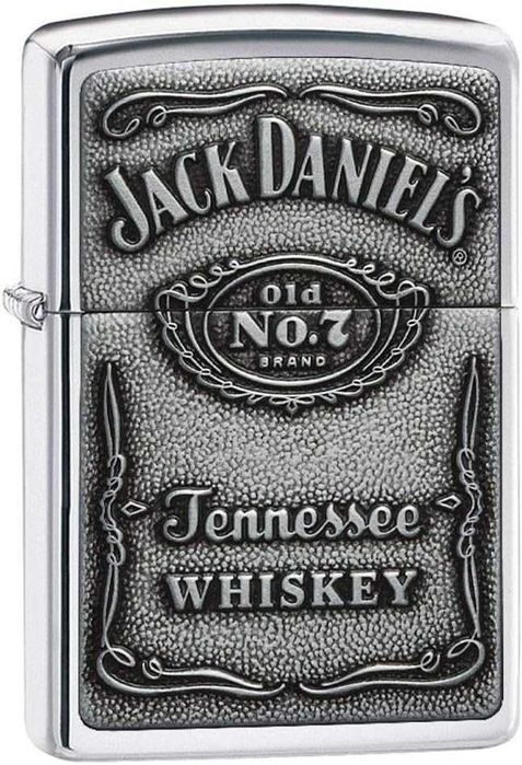 Bricheta Zippo 250JD gravata Jack Daniel's Tennessee Whiskey USA