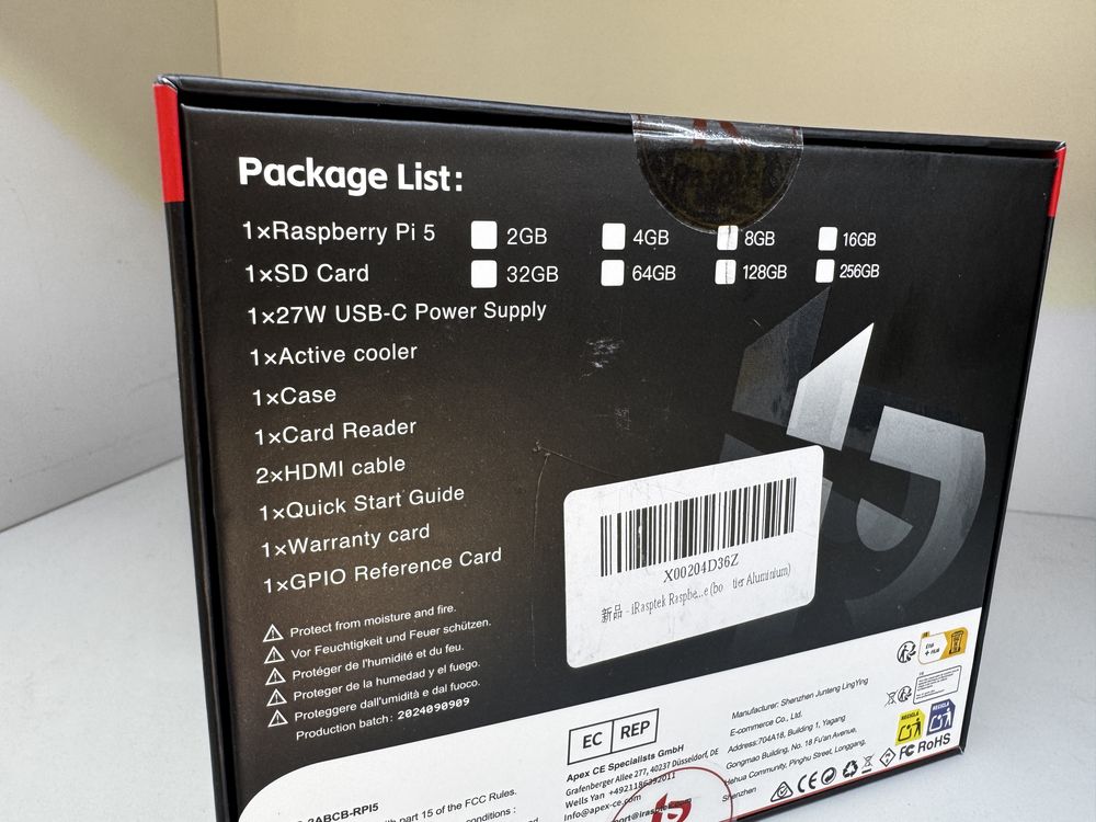 Rirasptek starter kit 128/8GB For Rasberry