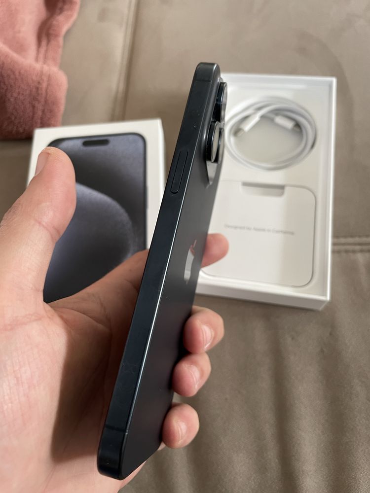 Iphone 15 Pro Max Blue Titanium 256GB - Nou Desigilat