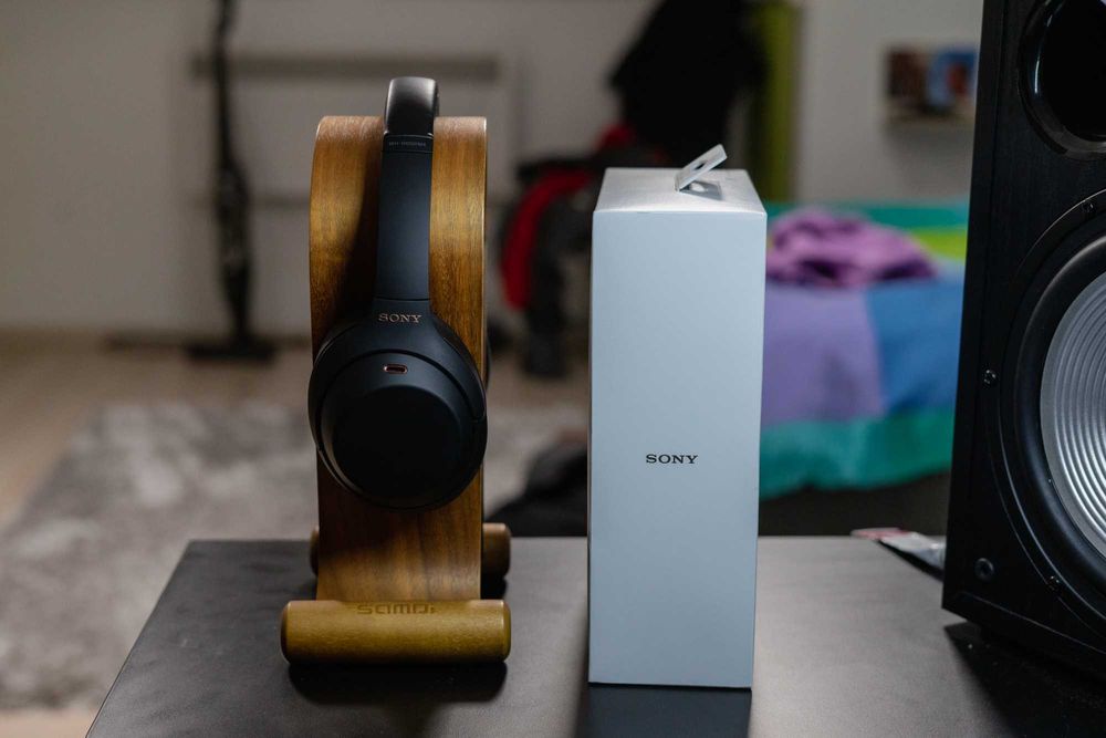 Căști Sony WH-1000XM4 | Ca Noi | Pachet Complet + Cutie Originală