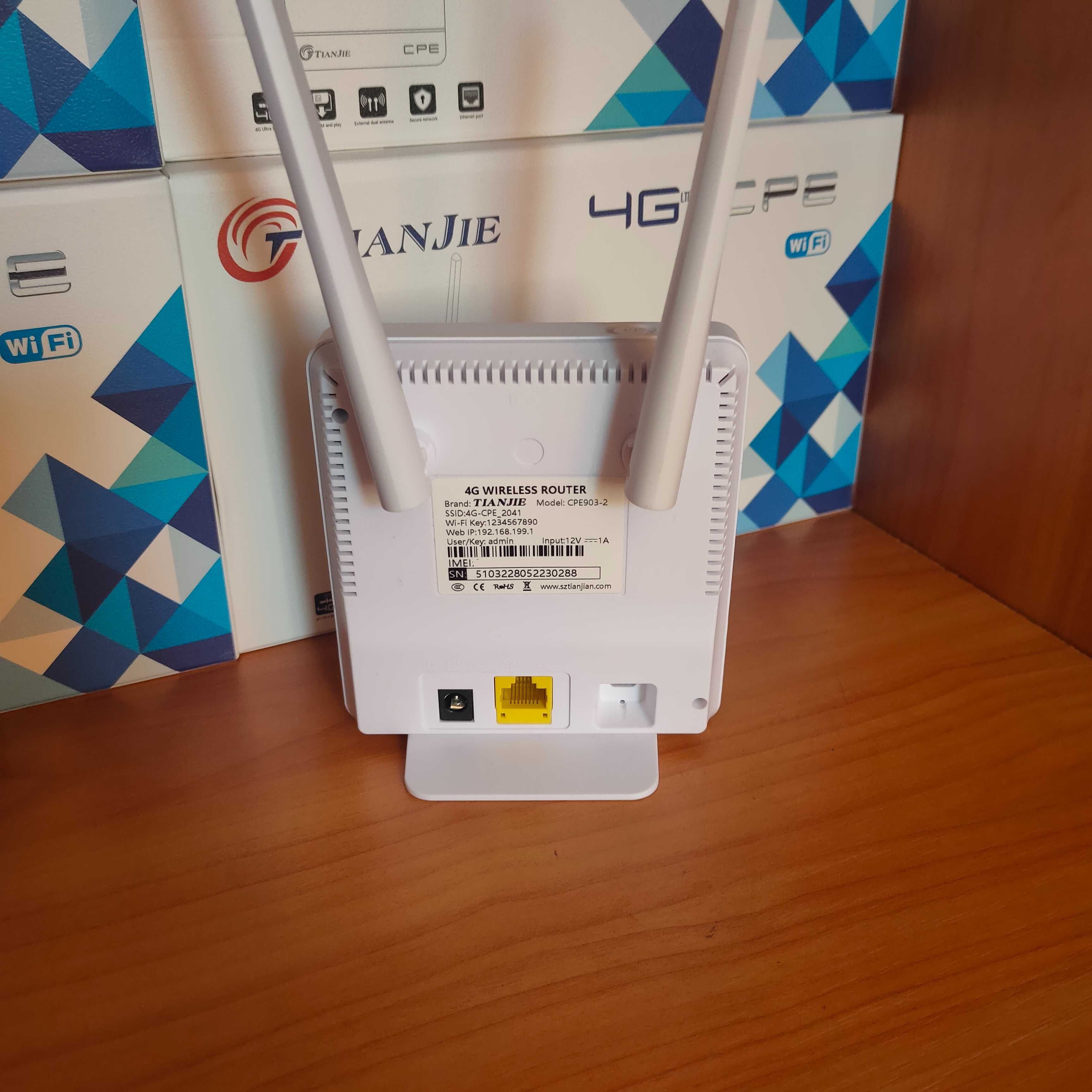 Wi-Fi Роутер модем 4G интернет для дома бизнеса Билайн, Теле2, Altel