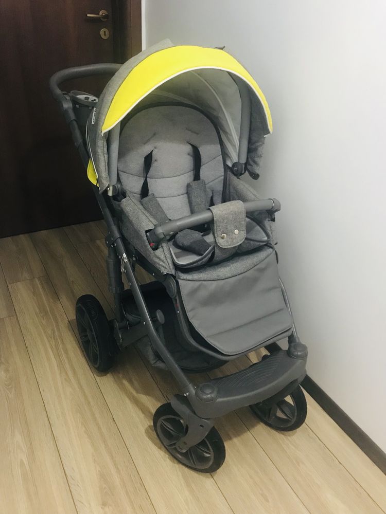 Carucior  3 in 1 Encore Adamex Yellow Grey