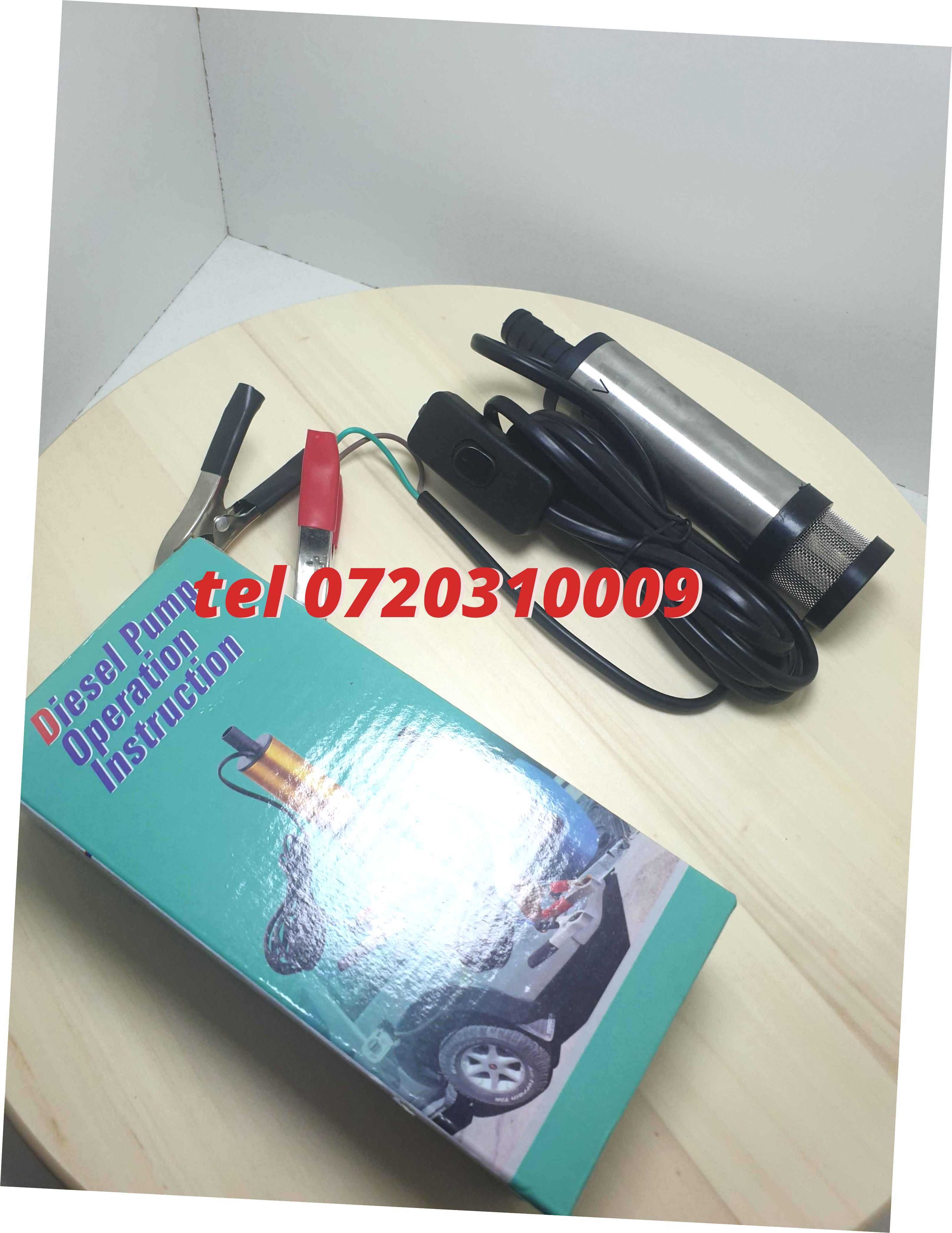 Pompa Transfer Lichid Submersibila Electrica 12v Ulei Carburant