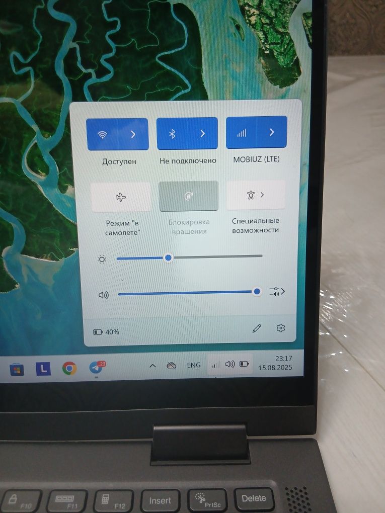 Lenova flex 5 G, sim karta o'qiydi,sensor ekran