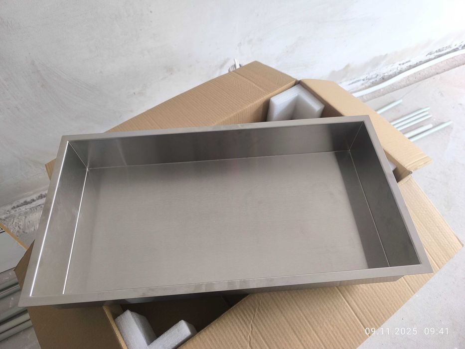 Ниша за вграждане inox 600x300x100мм