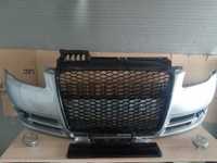 Bara fata Audi A4 B7 cu Grila radiator Fagure RS 04-07 Gri LY7G