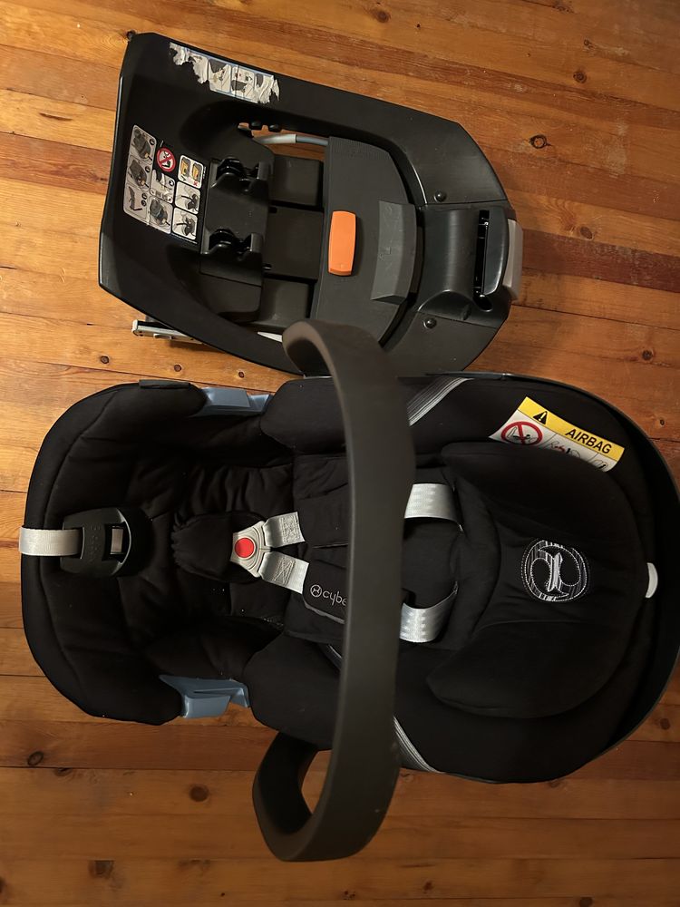 Кош за кола + адаптери за количка Cybex