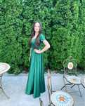 Rochie Xs/S. Culoare verde