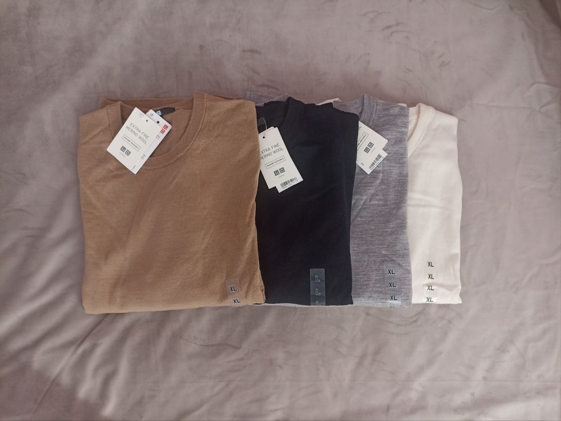 Пуловер Uniqlo из шерсти