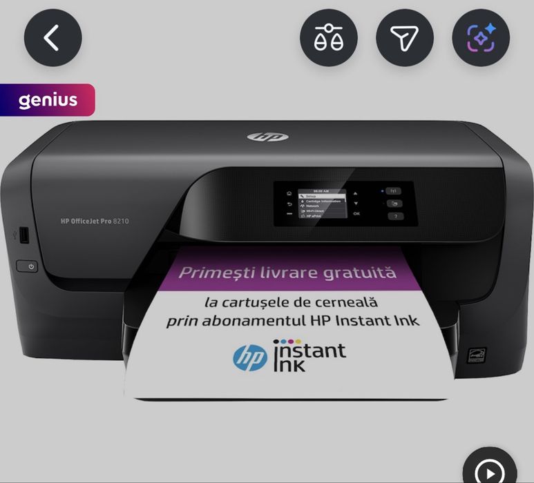 Vand imprimanta color HP officejet pro 8210 wifi