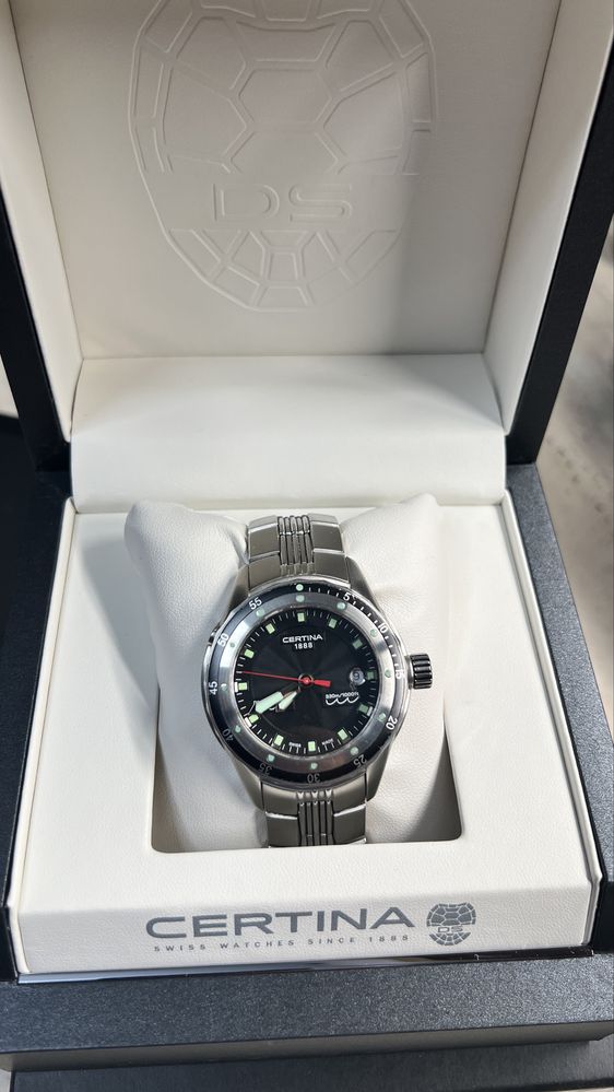 Vand ceas Certina ds blue ribbon