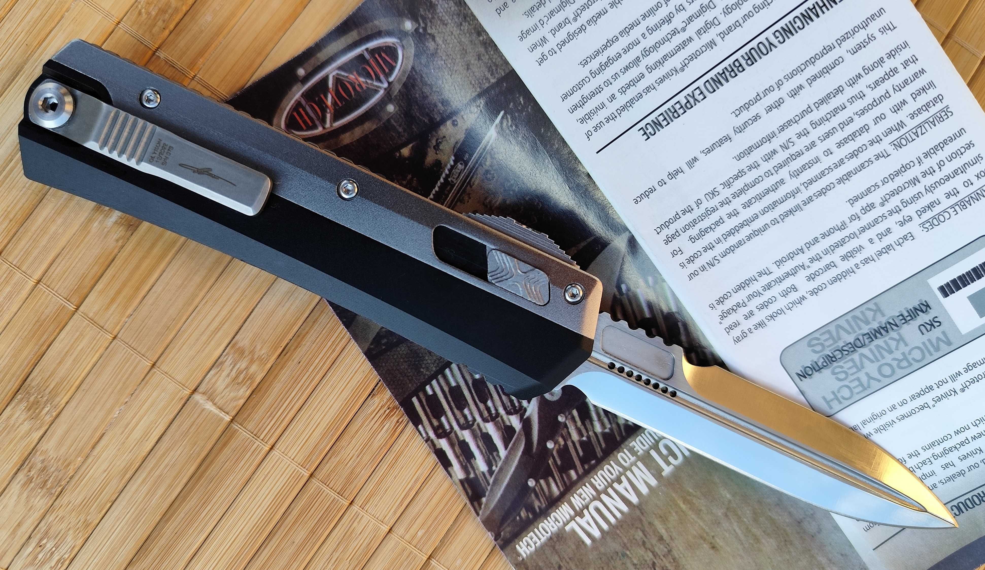 Microtech Glykon Black