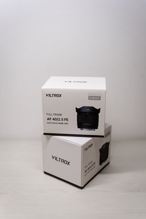 Obiectiv VILTROX 40mm F2.5 STM Full Frame Sony E