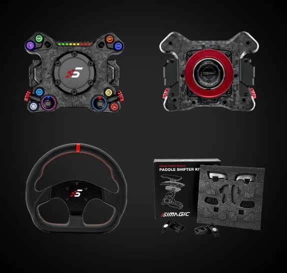 Комплект Simagic: база Alpha EVO 18Nm + GT Neo Штурвал + Neo X руль