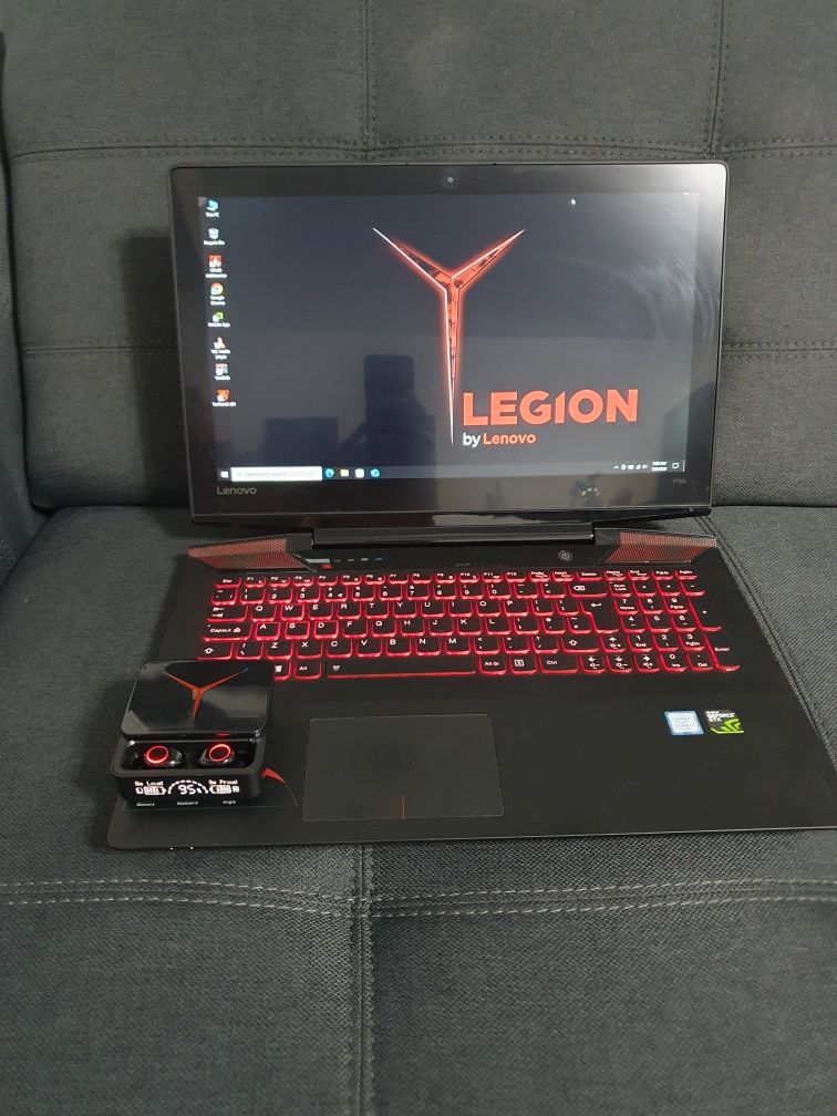 Lenovo Legion Gaming,Ecran15"FHD,Cpu i7,Ram16gb,2xSSD,Nvidia GTX,Căști