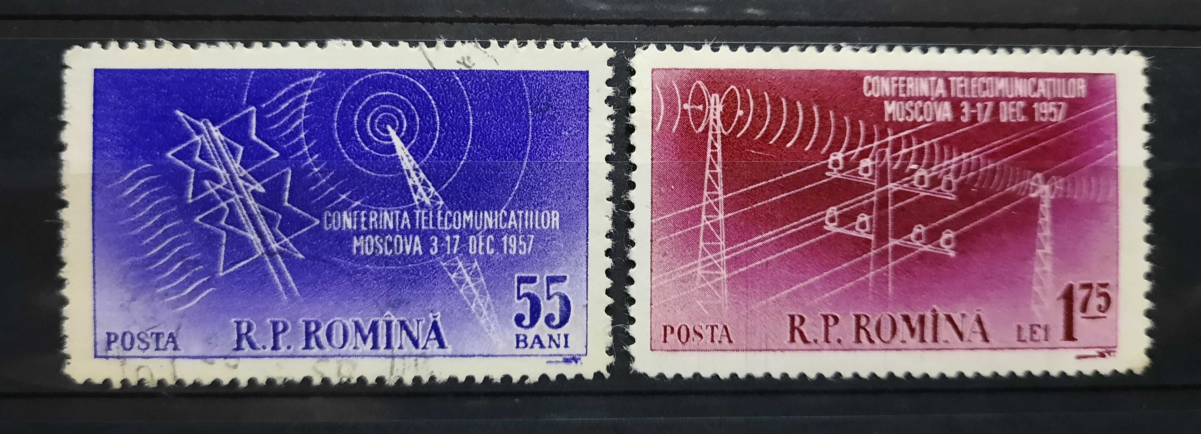 Timbre Romania 1958 - 1959