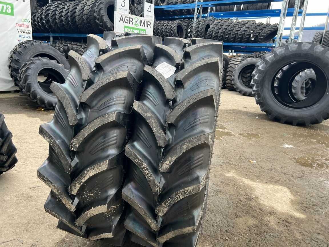 380/85R28 anvelope noi radiale marca Ozka pentru tractor fata