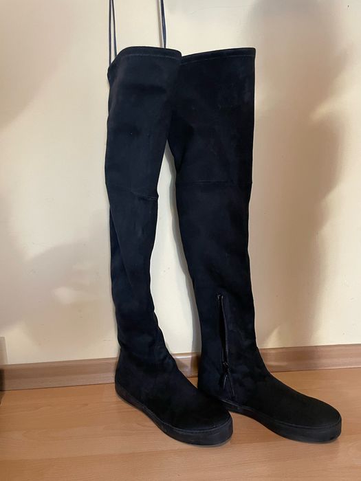 Ботуши Stuart Weitzman от велур