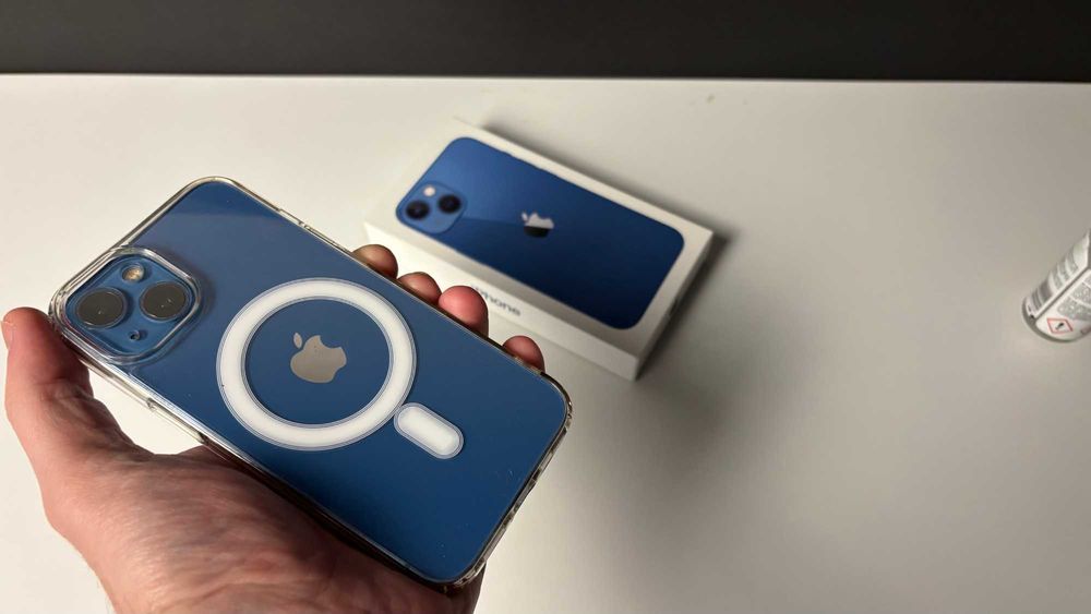 iPhone 13 Blue 128 Gb 5G stare buna la cutie